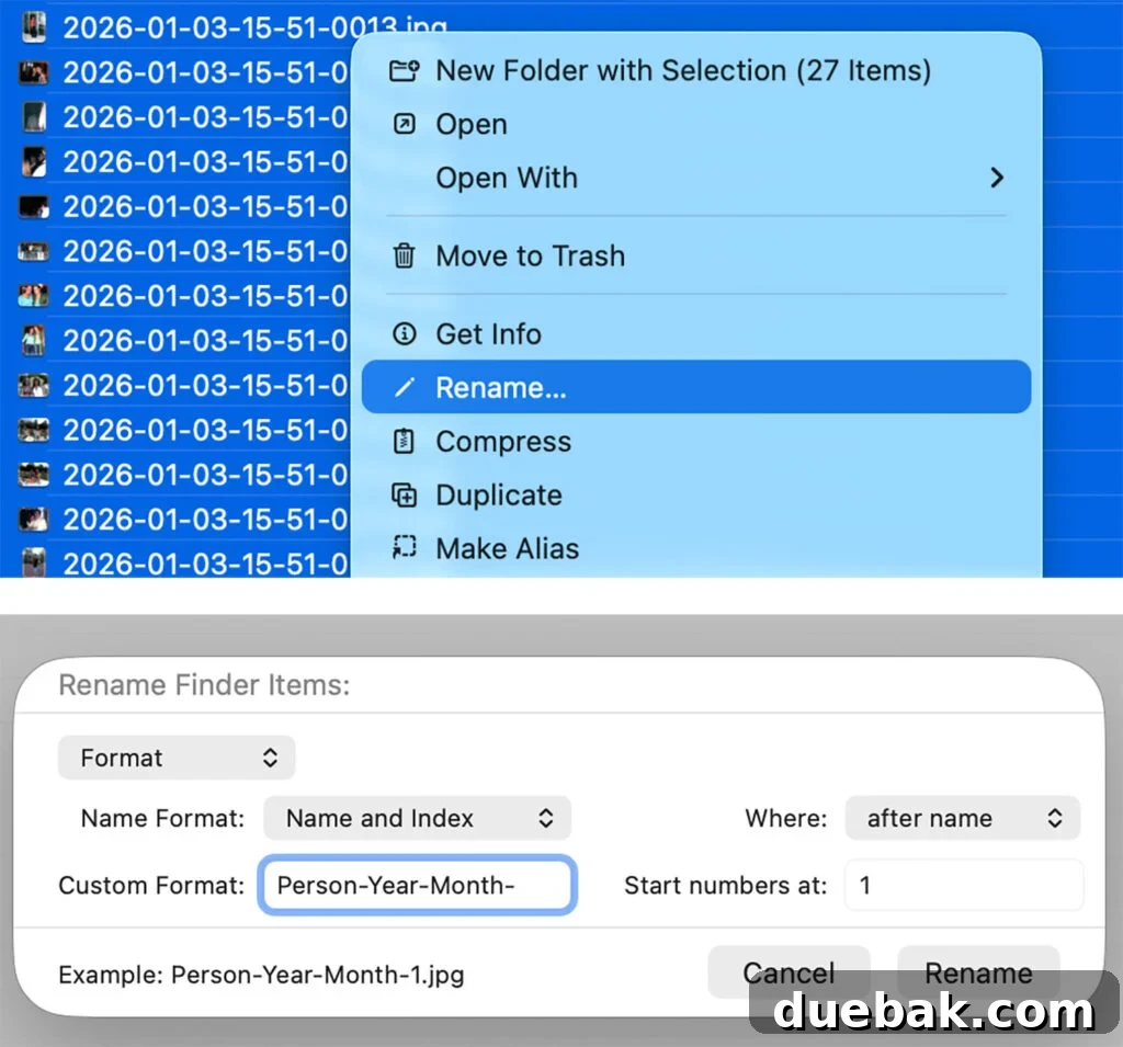 Renaming Photo Files By Date For Organizing Old Photo Scans