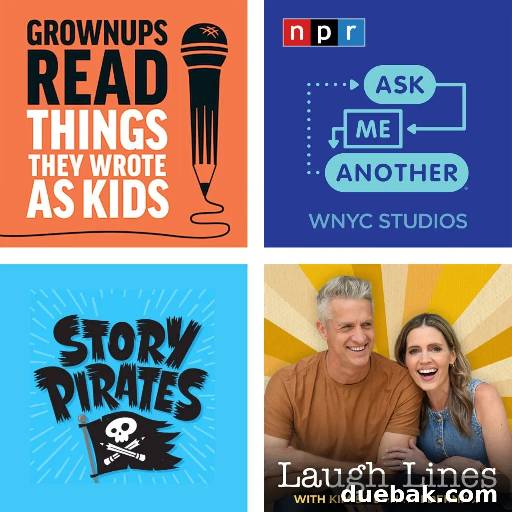 Favorite Comedy Podcasts Grown Ups Read Things They Wrote As Kids Ask me Another Story Pirates Laugh Lines