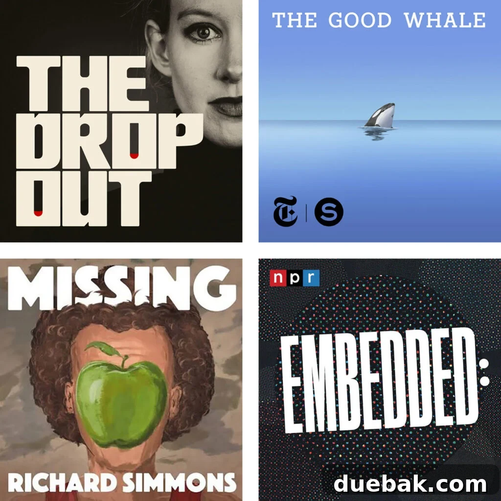 Favorite Longform News Podcasts The Dropout The Good Whale Missing Richard Simmons Embedded